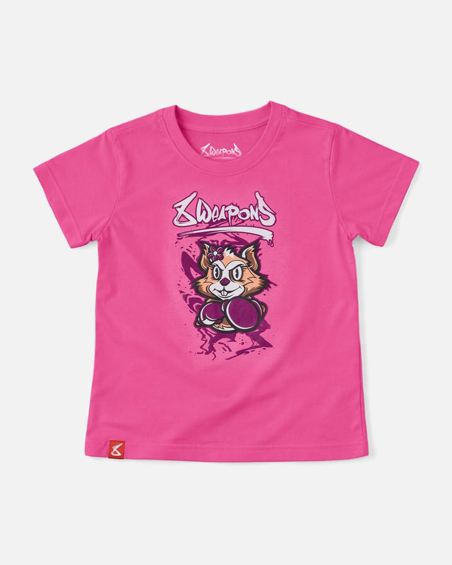 T-shirt enfant 8 WEAPONS – Rose
