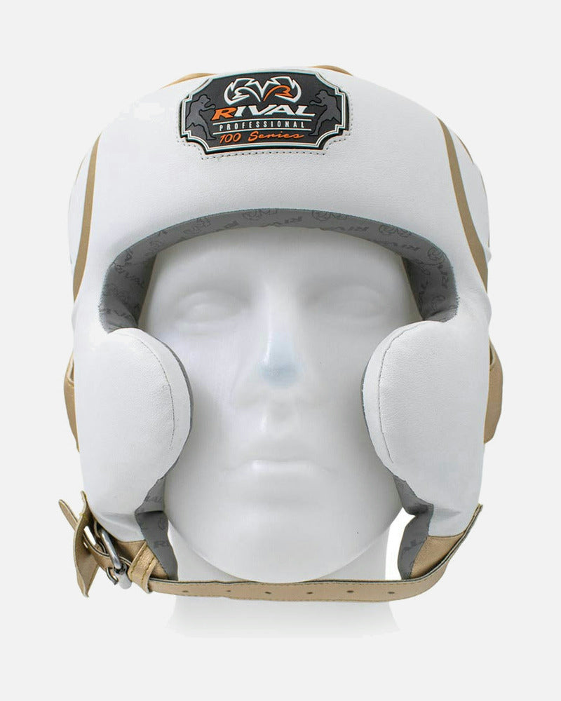 Rival Chrániče hlavy RHG100 Professional – Bílá/Zlatá