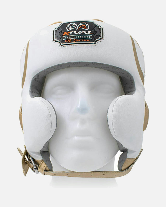 Rival Chrániče hlavy RHG100 Professional – Bílá/Zlatá