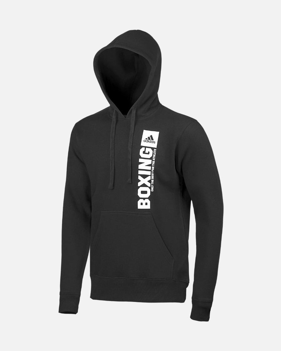 Adidas Hoodie Community Vertical Boxing – Černá/Bílá