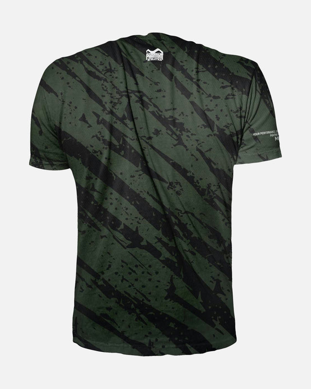 Phantom Athletics Trainingsshirt EVO Camo Tiger - Groen
