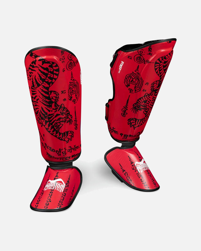 Phantom Athletics Benskydd Muay Thai – Svart/Silver