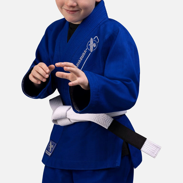 Hayabusa BJJ-gi Essential för barn – Blå