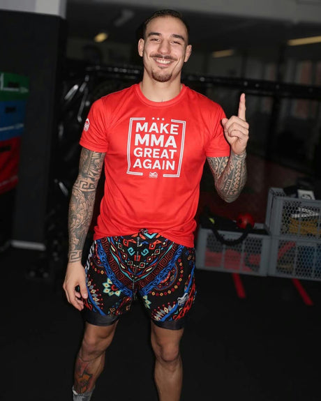 Phantom Athletics EVO Training T-Shirt Make MMA Great Again – Red