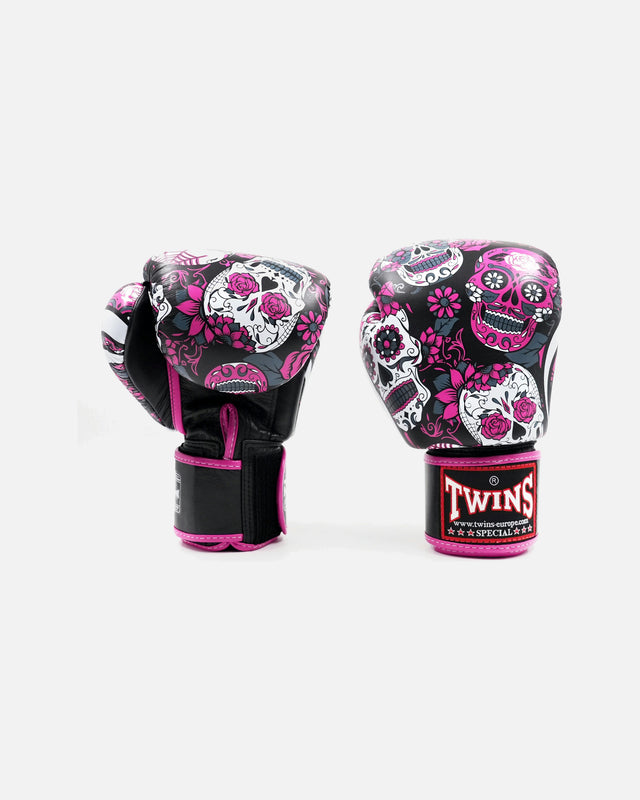 Twins Boxhandschuhe FBGVL4 Skull – Rosa