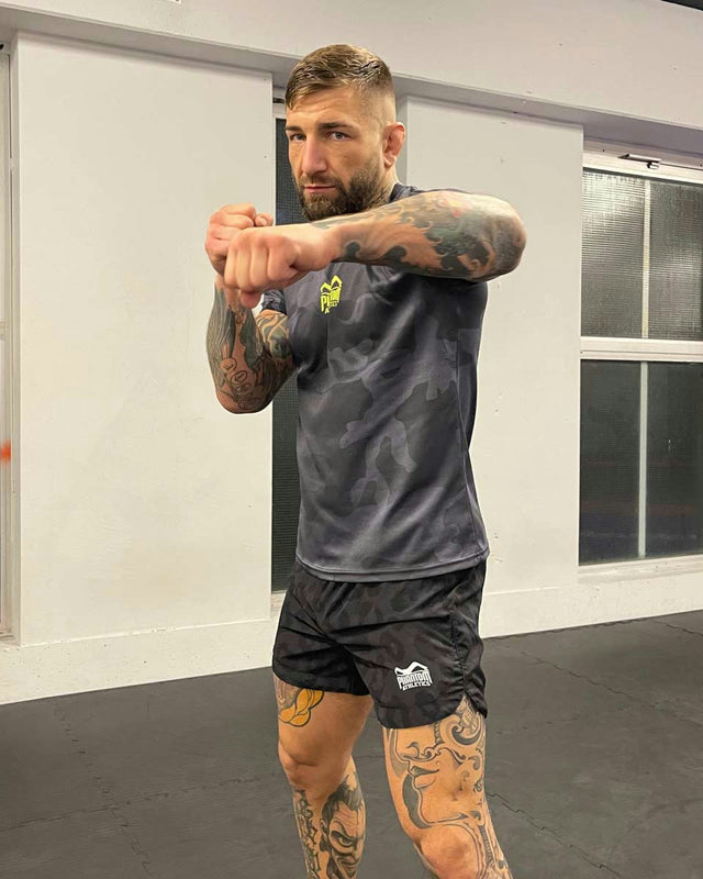 Pantaloncini MMA Phantom Athletics Fusion – Panther Nero