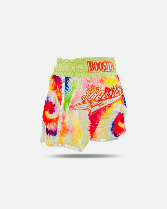 Booster Muay-Thai-Shorts TBT Swirl – Gelb