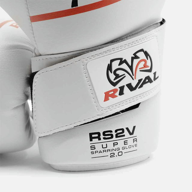 Guantes de boxeo Rival Super Sparring RS2V 2.0 – Blanco