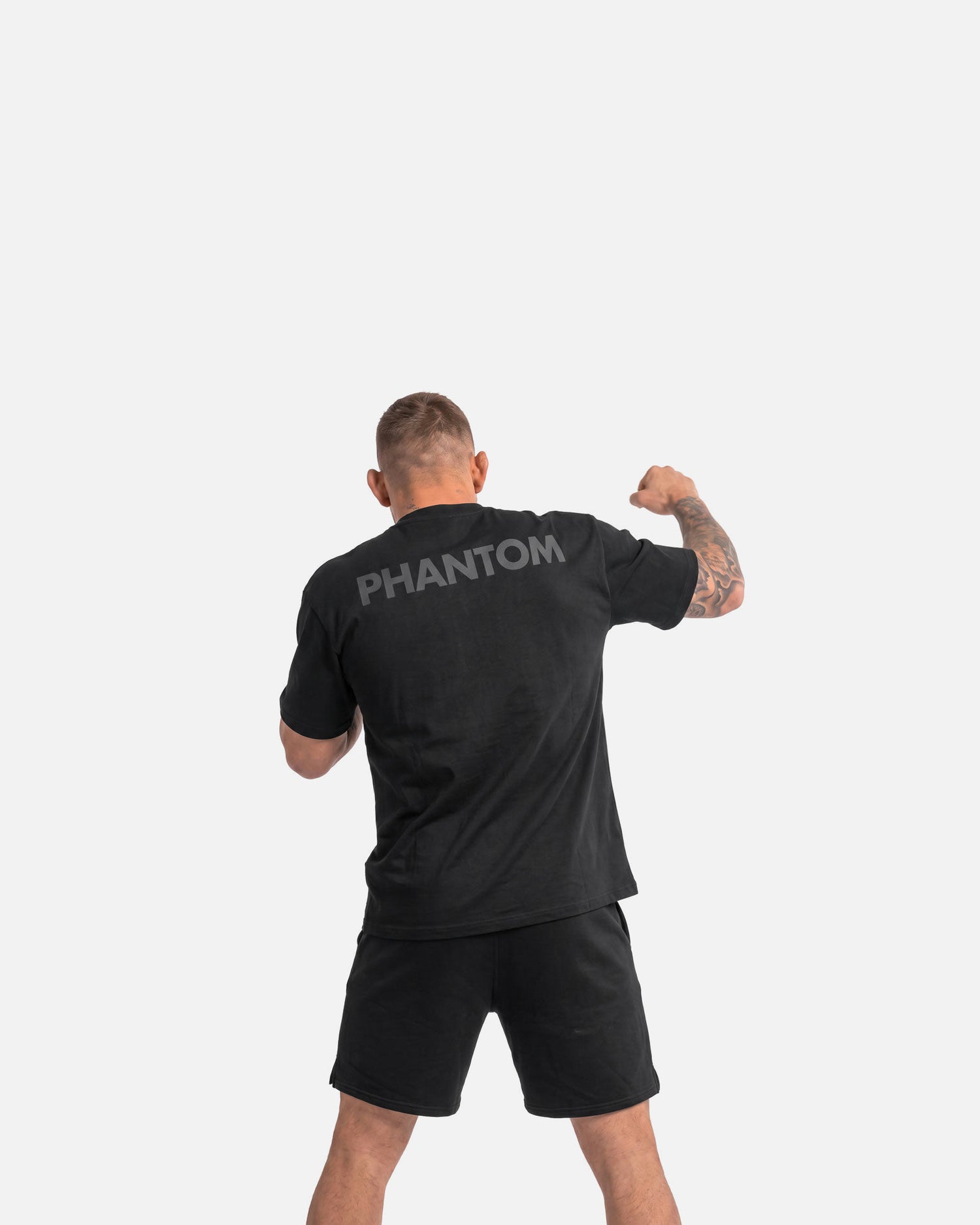 T-Shirt Phantom Athletics Oversize Blacked – Nero
