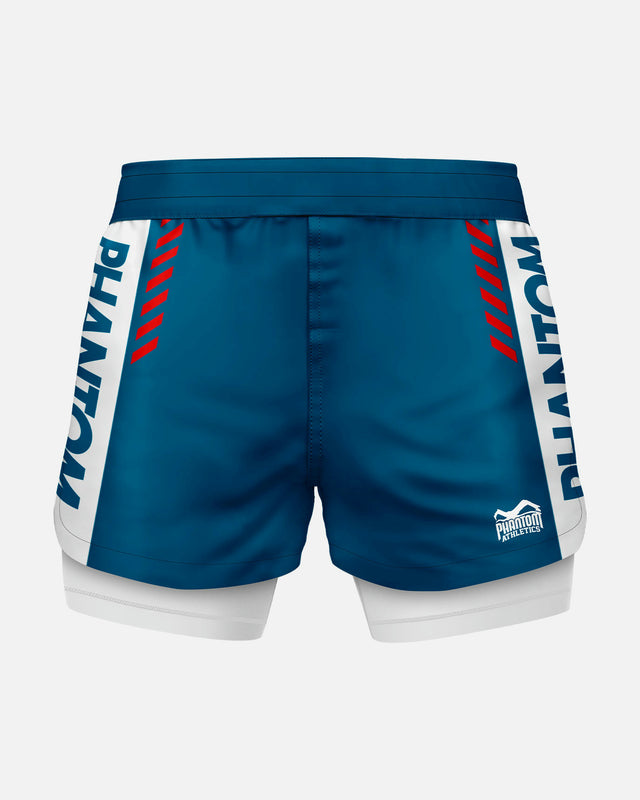 Shorts de compression Phantom Athletics Fusion 2in1 Apex – Noir