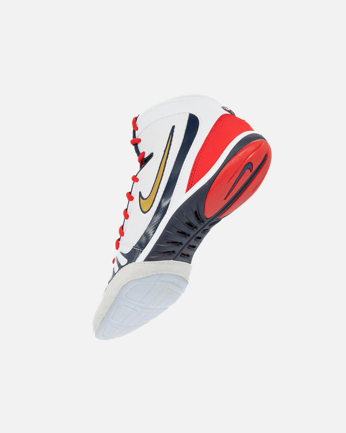 Nike Brottningsskor Freek SE - Vit/Guld/Marinblå