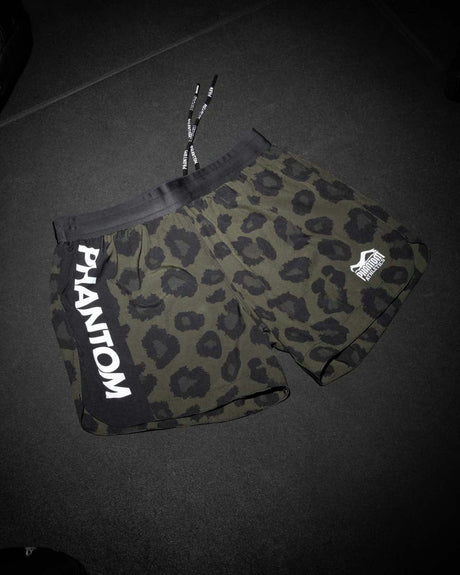 Phantom Athletics MMA Shorts Fusion – Jaguar Forest Green