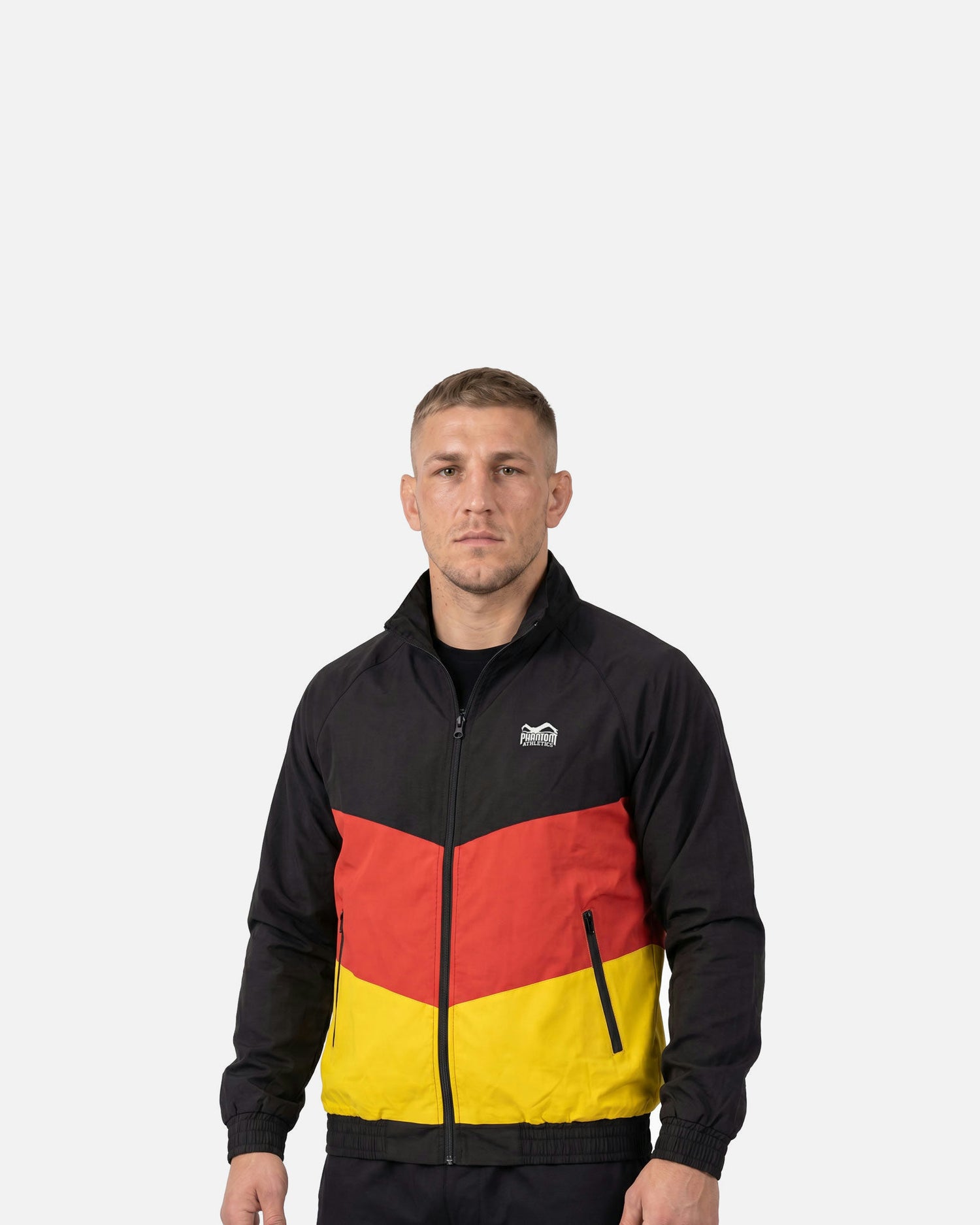 Phantom Athletics Trainingsjacke DMC Team Germany ST – Schwarz/Rot/Gold