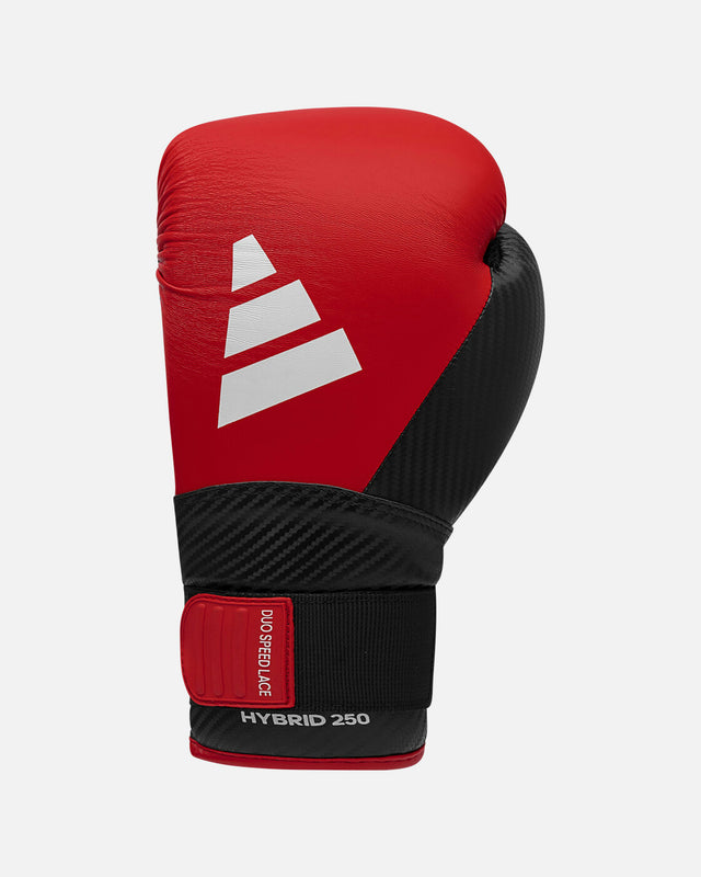 Guantoni da boxe Adidas Hybrid 250 Duo – Rosso/Nero