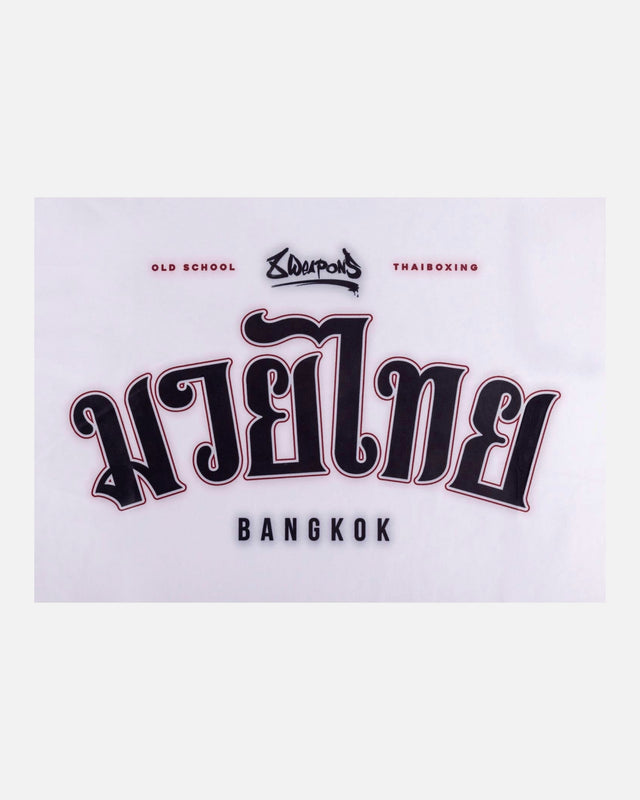 8 WEAPONS Triko Bangkok – Bílé/Černé