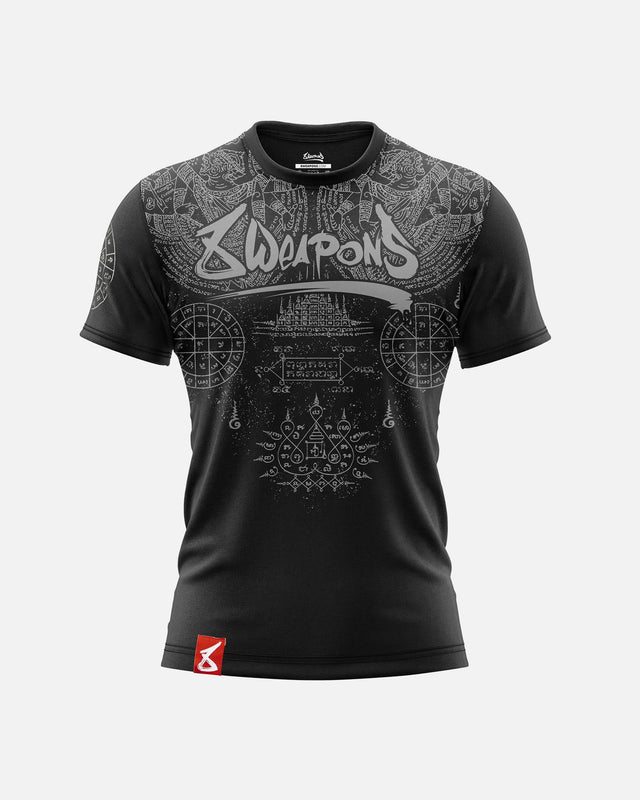 8 Weapons T-Shirt Yantra – Sort