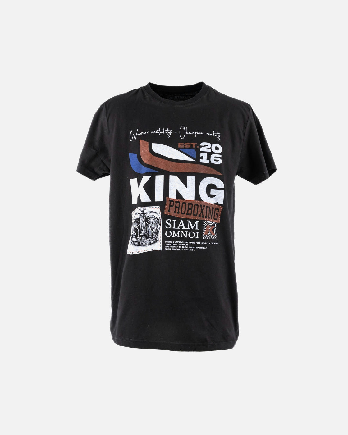 King Pro Boxing Triko Omnoi – Černé
