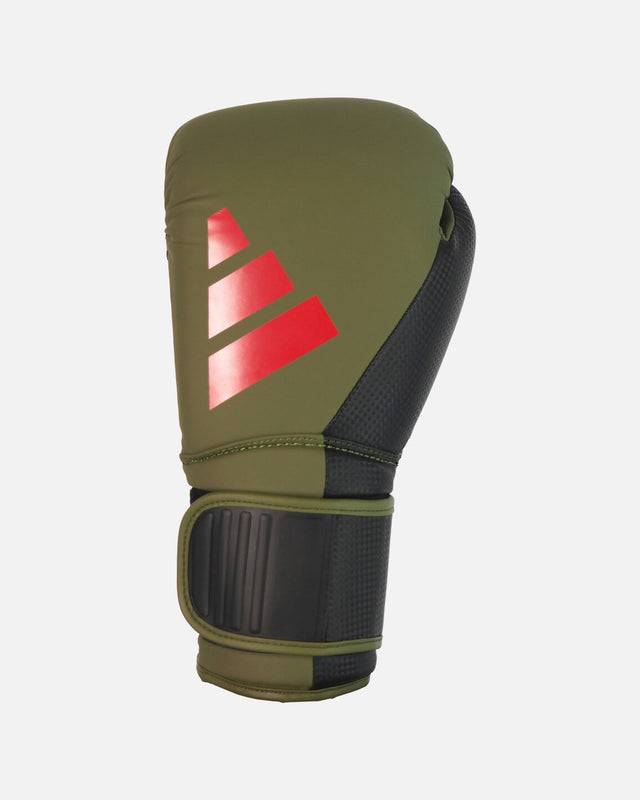 Gants de boxe Adidas Power 50 – Vert/Rouge