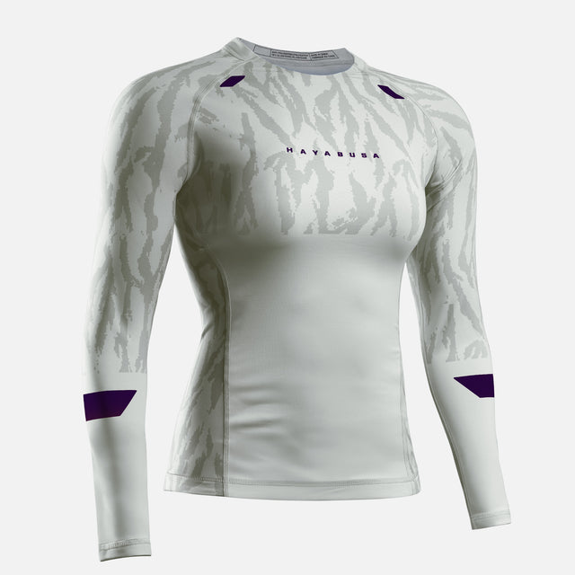 Rashguard Hayabusa Apex Vantage Mangas Compridas Mulher – Bege