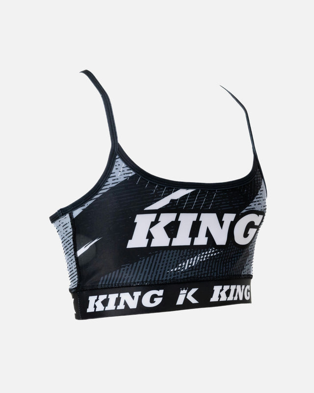 King Pro Boxing Sport Bh Shadow til kvinder - Sort