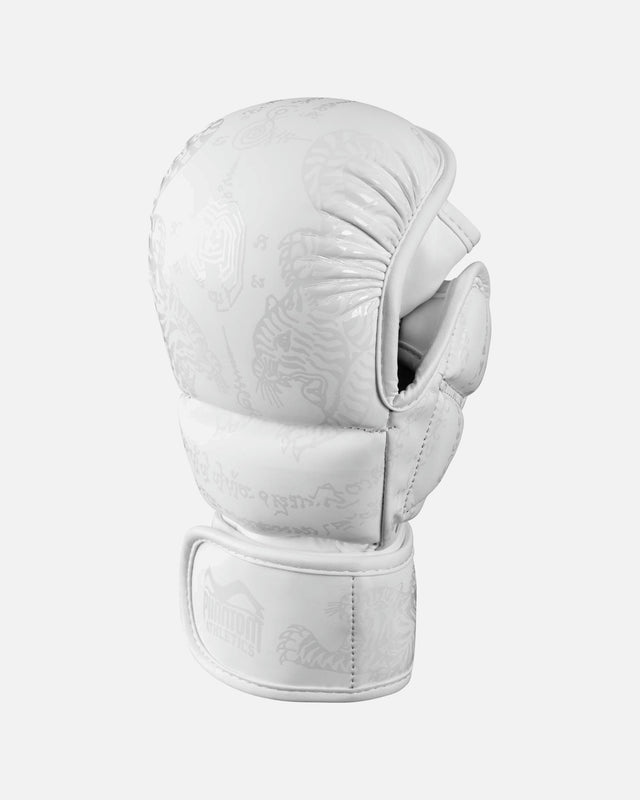 Gants de sparring MMA Phantom Athletics Muay Thai – Blanc Givré