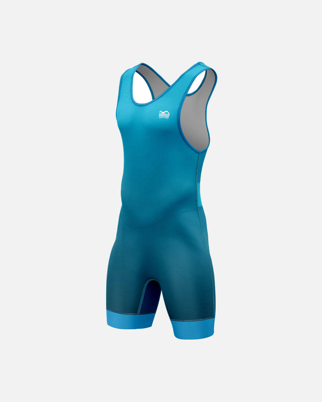 Phantom Athletics Worstelsinglet Apex – Blau