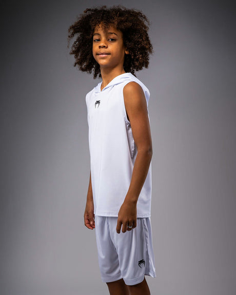 Camisola de alças Venum Elite Criança – Branco