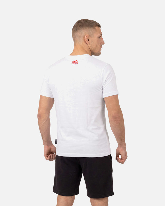 Camiseta Phantom Athletics Team – Blanco/Rojo