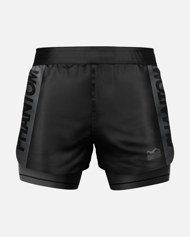Pantaloncini a compressione Phantom Athletics Fusion 2in1 Apex – Blu