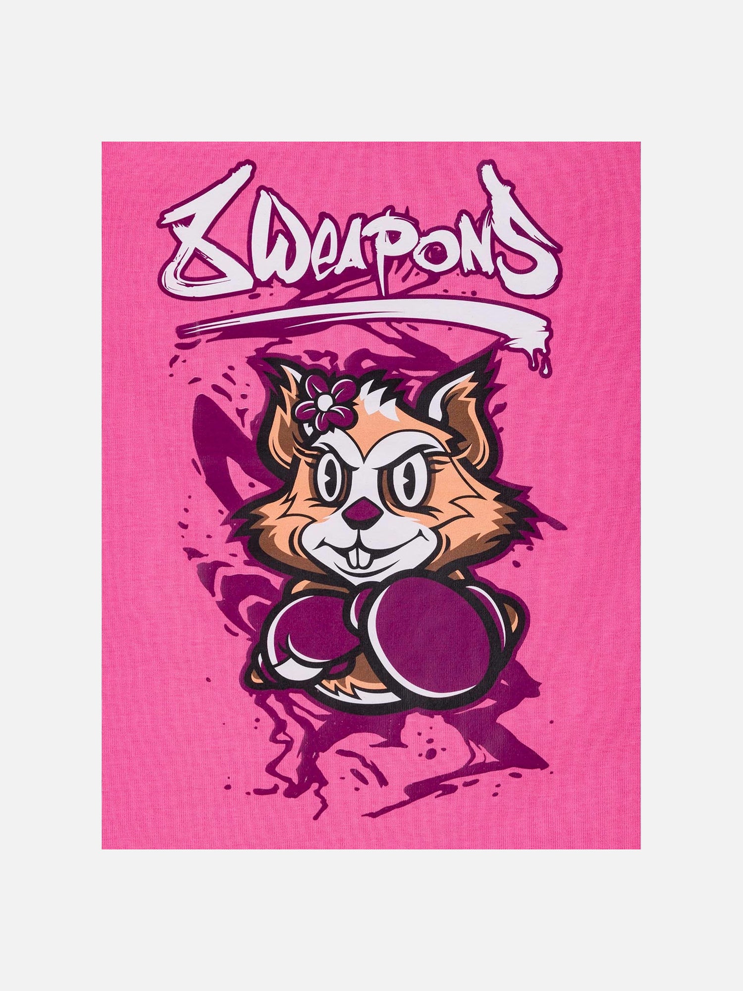 T-shirt enfant 8 WEAPONS – Rose