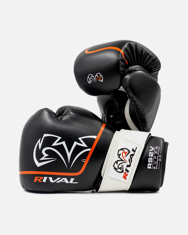Rival Boxhandschuhe Super Sparring RS2V 2.0 – Schwarz
