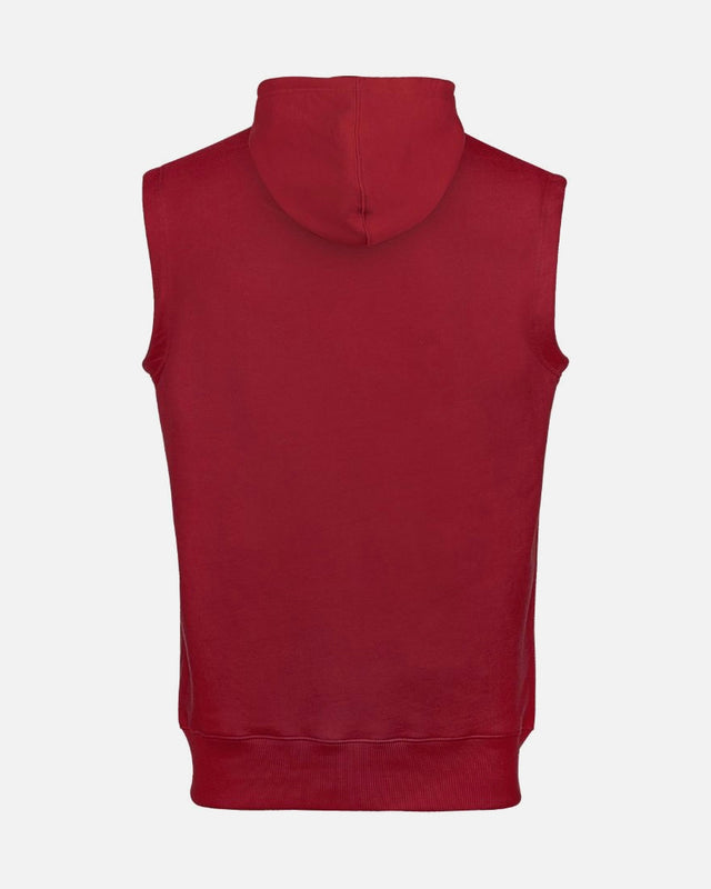 Adidas Hoodie senza maniche Boxing – Rosso/Nero
