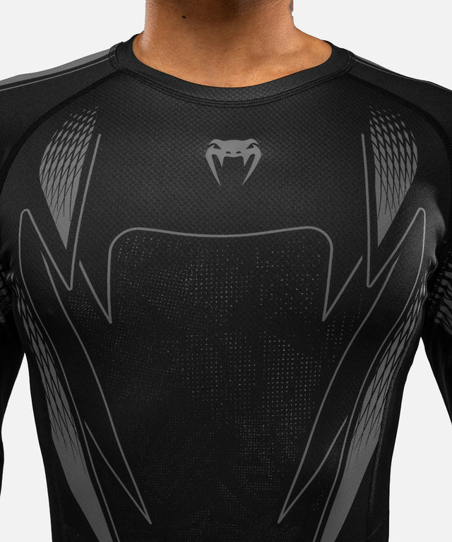 Venum Rashguard Amazonia Reborn Lange Ærmer - Sort/Grå