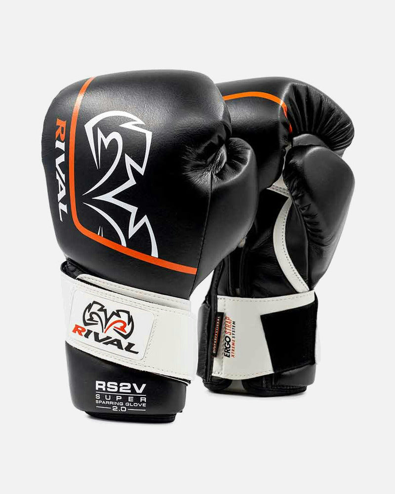 Rival Boxhandschuhe Super Sparring RS2V 2.0 – Schwarz