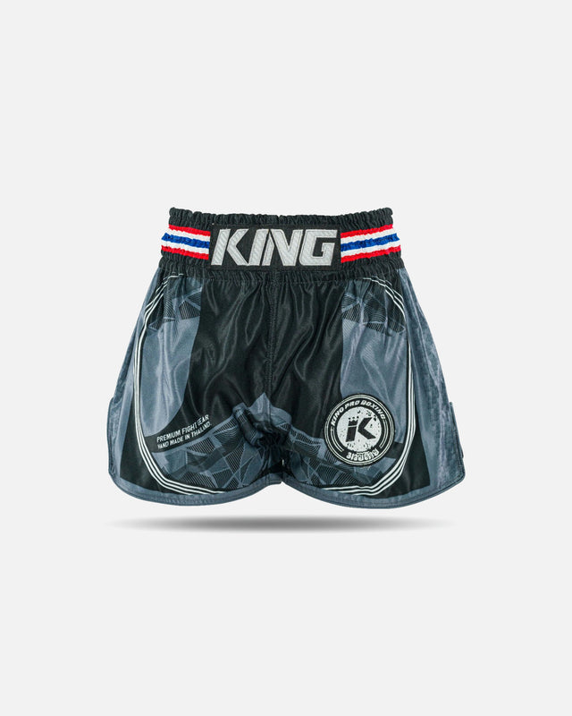 King Pro Boxing Muay Thai shorts Flag – Sort