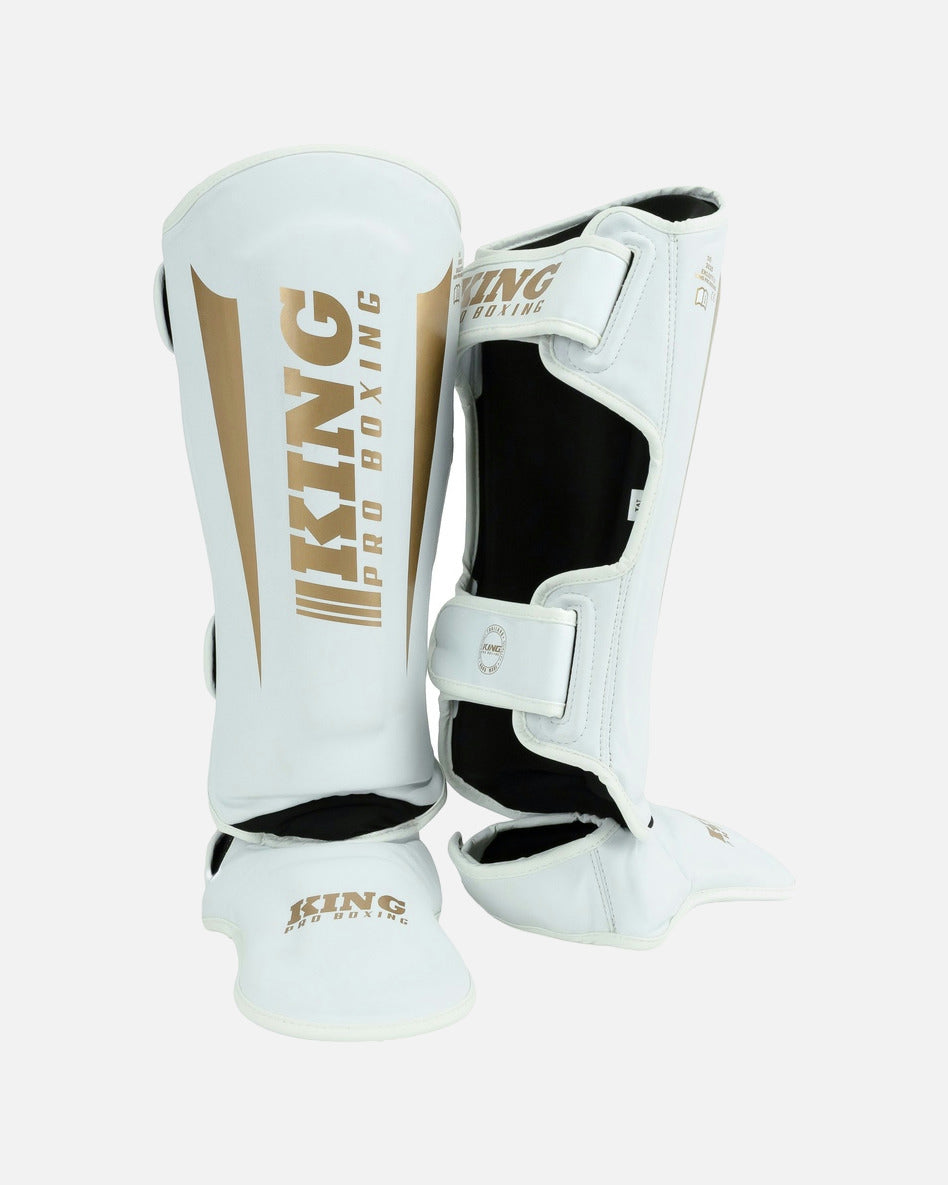 King Pro Boxing Benskydd Revo – Vit