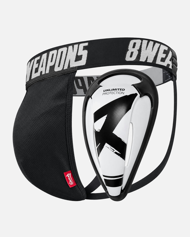 Suspensor 8 WEAPONS Unlimited – Czarny/Biały