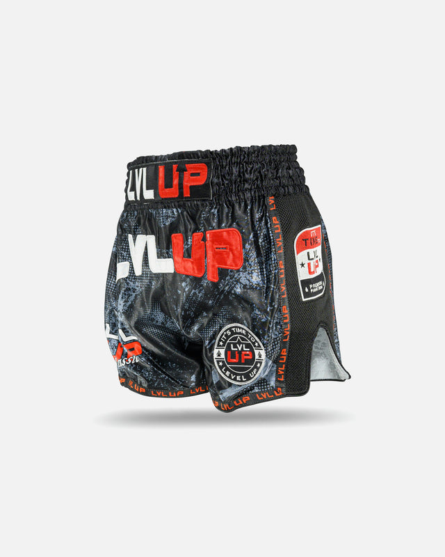 LVL UP Muay Thai shorts Stadium – Sort