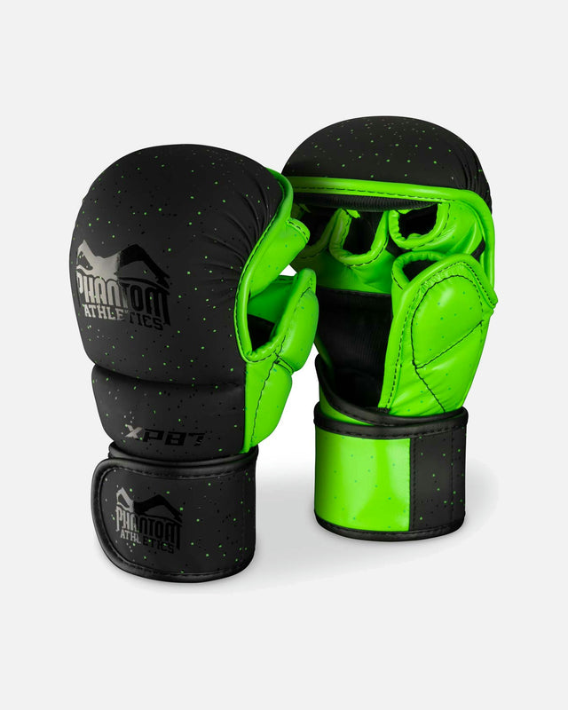 Phantom Athletics MMA-handsker Galaxy – Sort/Neon Grøn