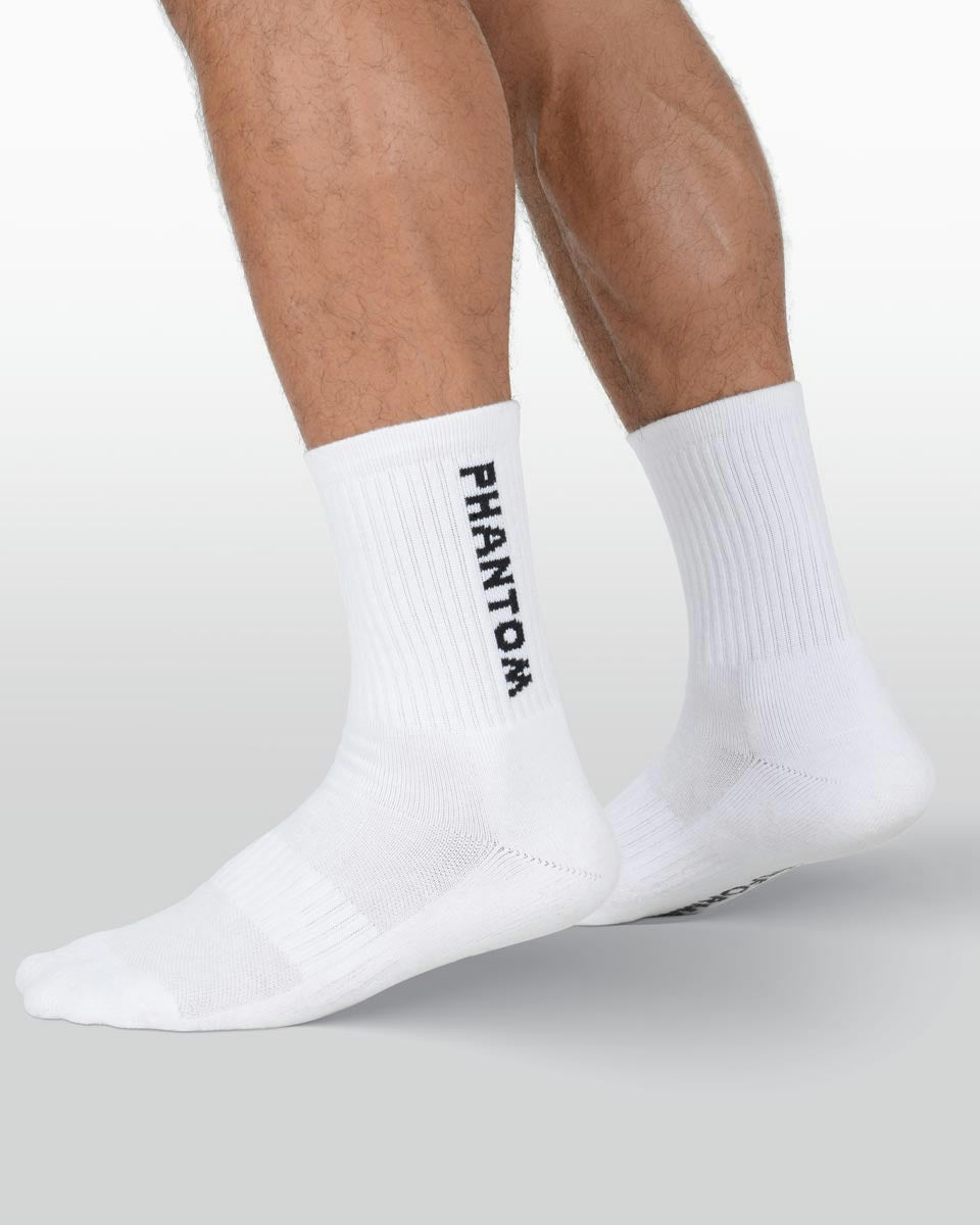 Phantom Athletics Performance Socks - White
