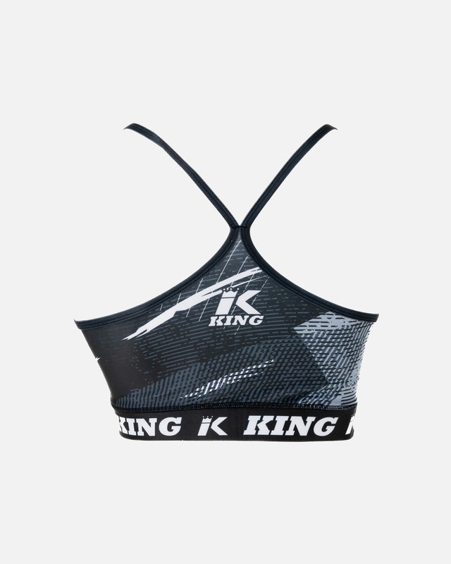 King Pro Boxing Sport Bh Shadow til kvinder - Sort