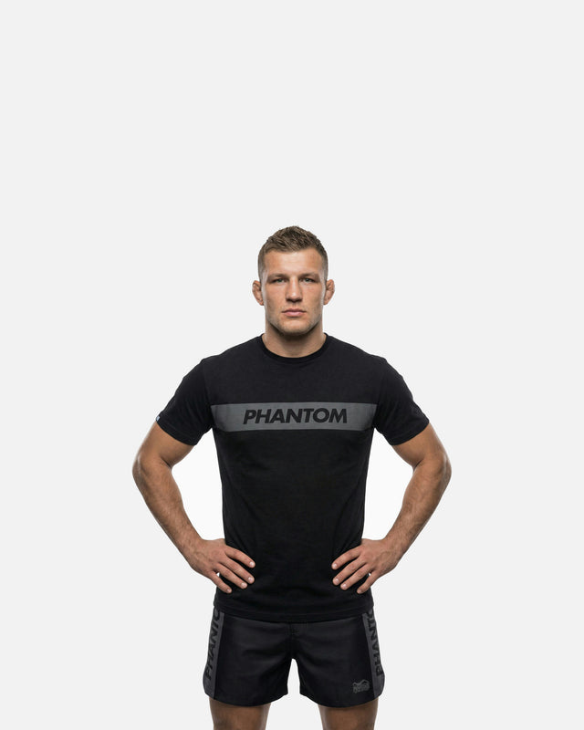 Phantom Athletics T-Shirt Apex – Sort/Grå