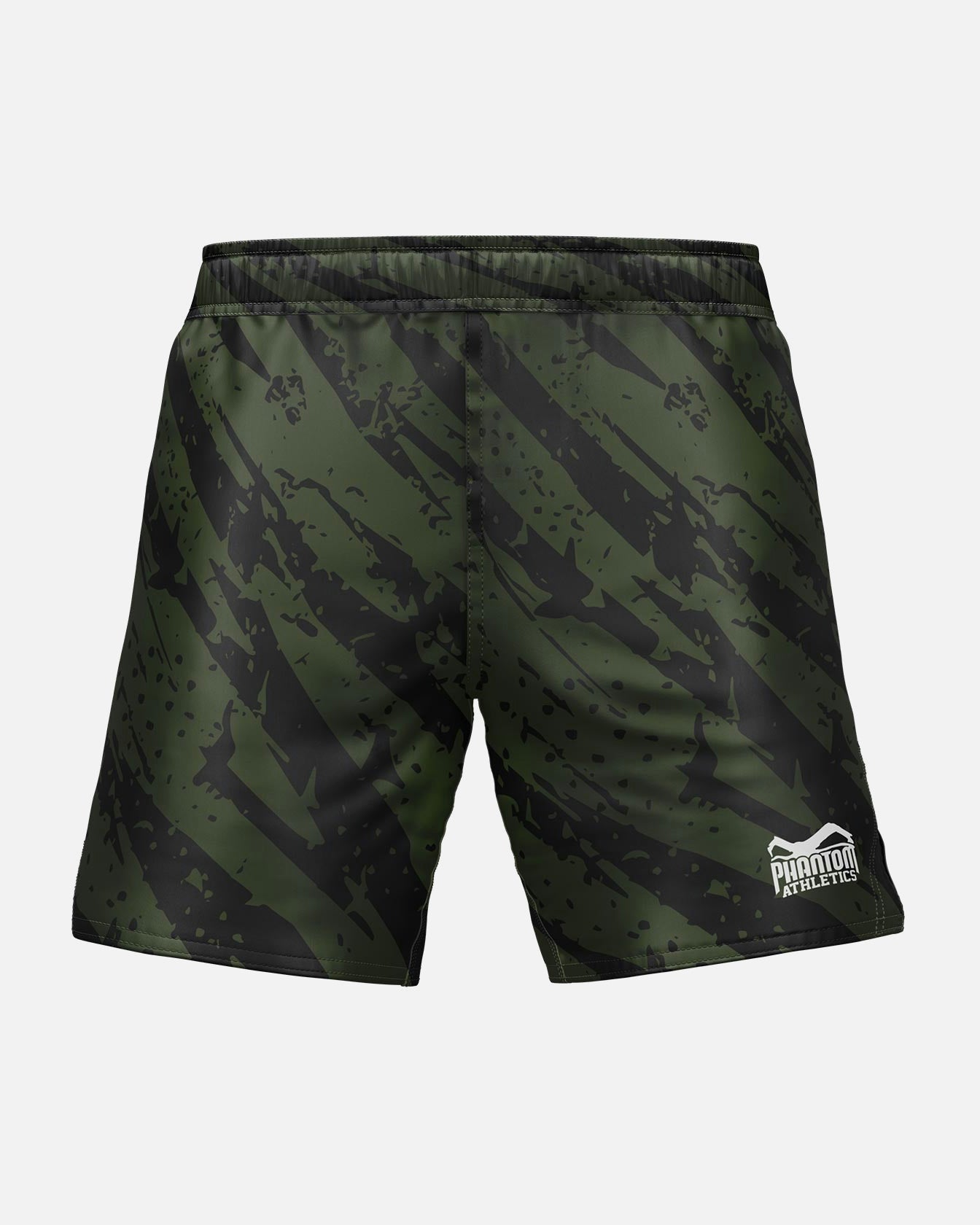Phantom Athletics MMA Shorts EVO Tiger Camo - Legergroen