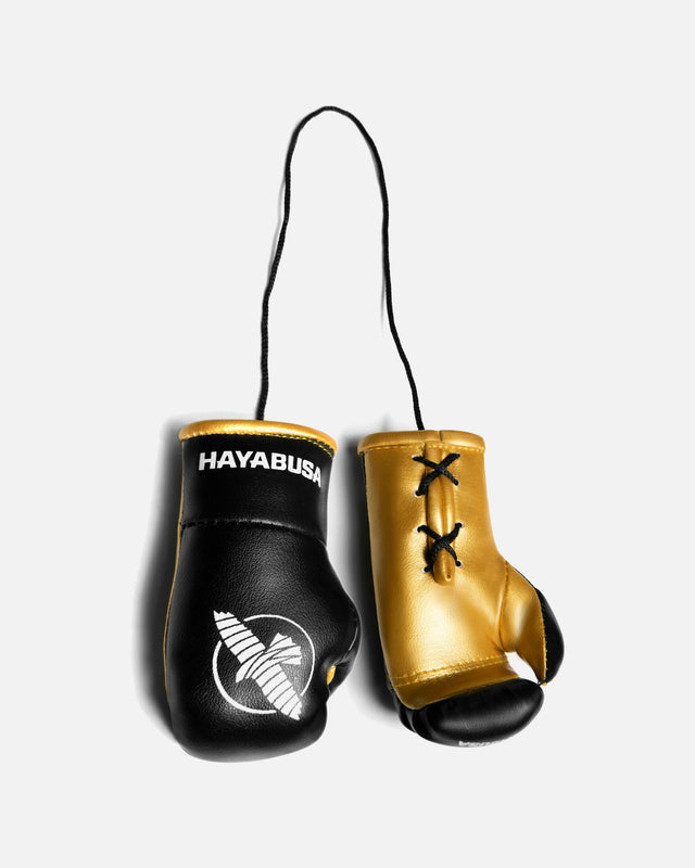 Hayabusa Boksehandsker Mini - Sort/Guld