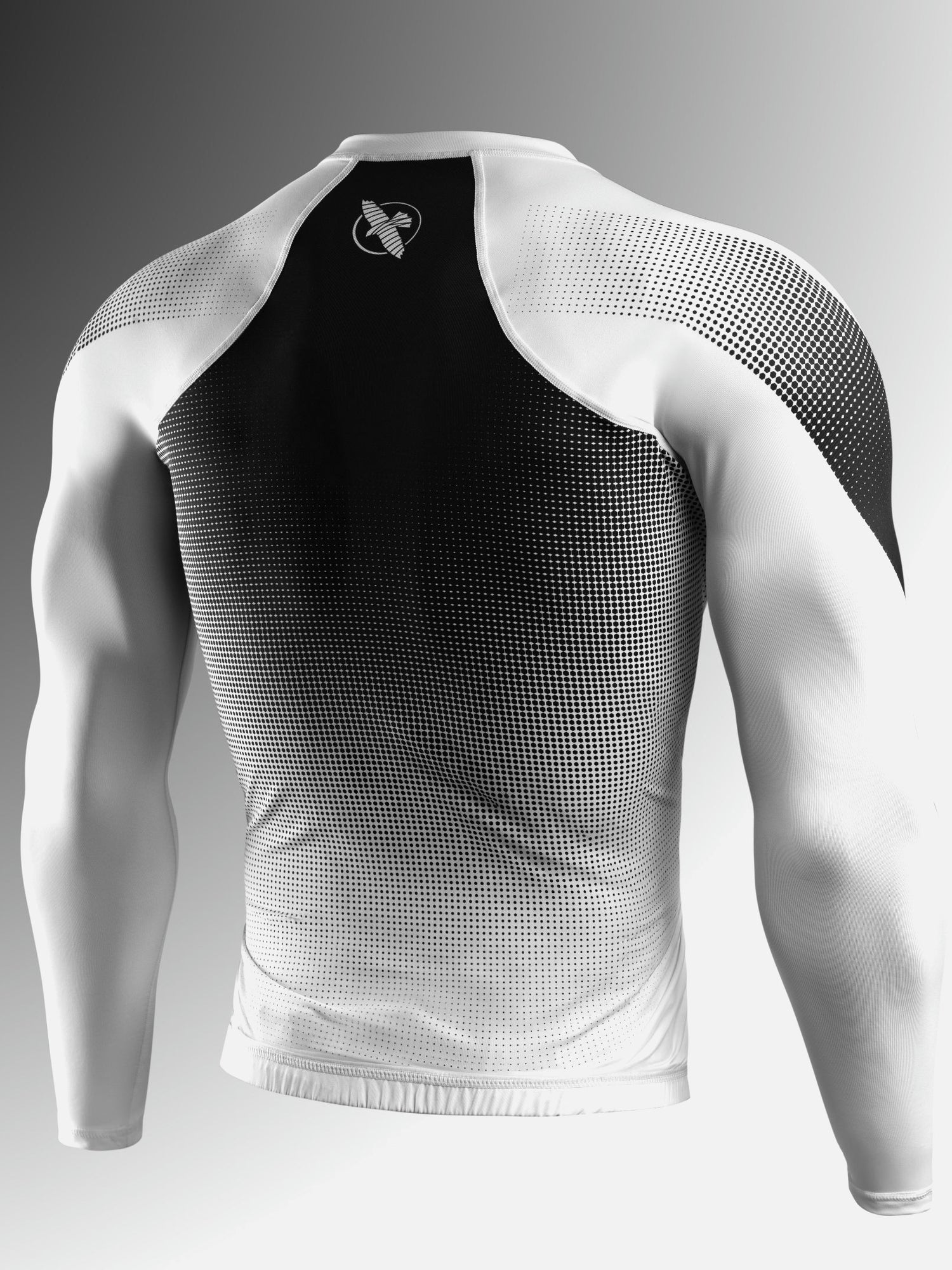 Hayabusa Rashguard Pro Ranked Lange Mouwen - Wit