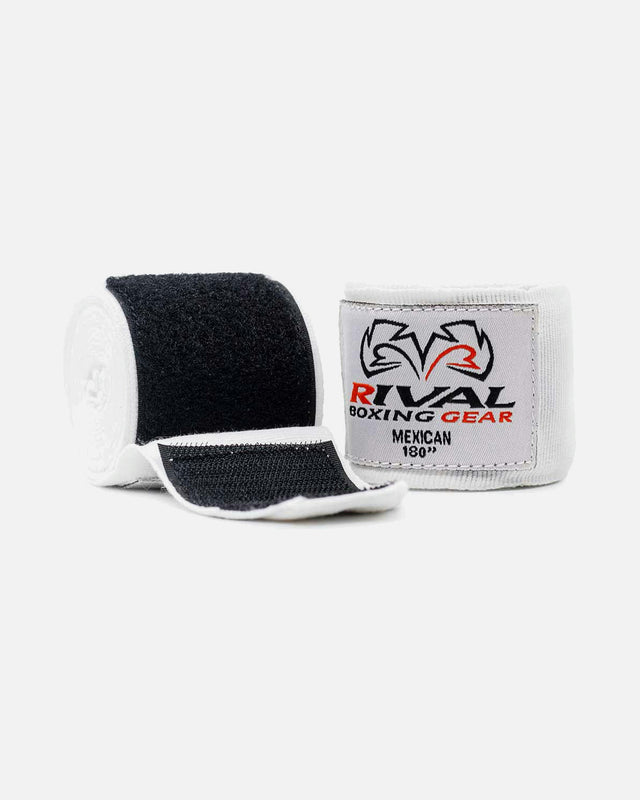 Bandaże bokserskie Rival Mexican Stretch – Białe