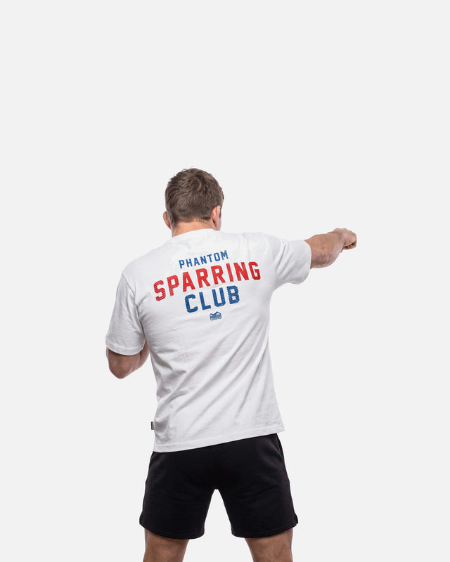 Phantom Athletics Triko Sparring Club Oversize Heavy – Bílé
