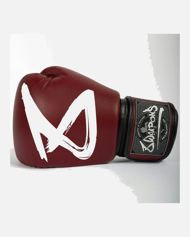 8 WEAPONS Boxhandschuhe Big 8 Premium – Bordeaux