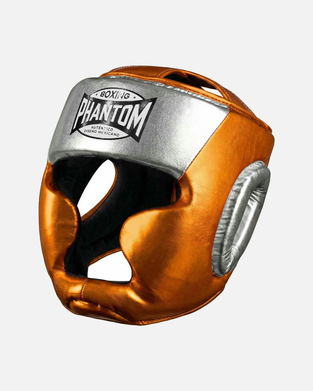 Cască de box Phantom Athletics Mexico Full Face – Verde/Aur