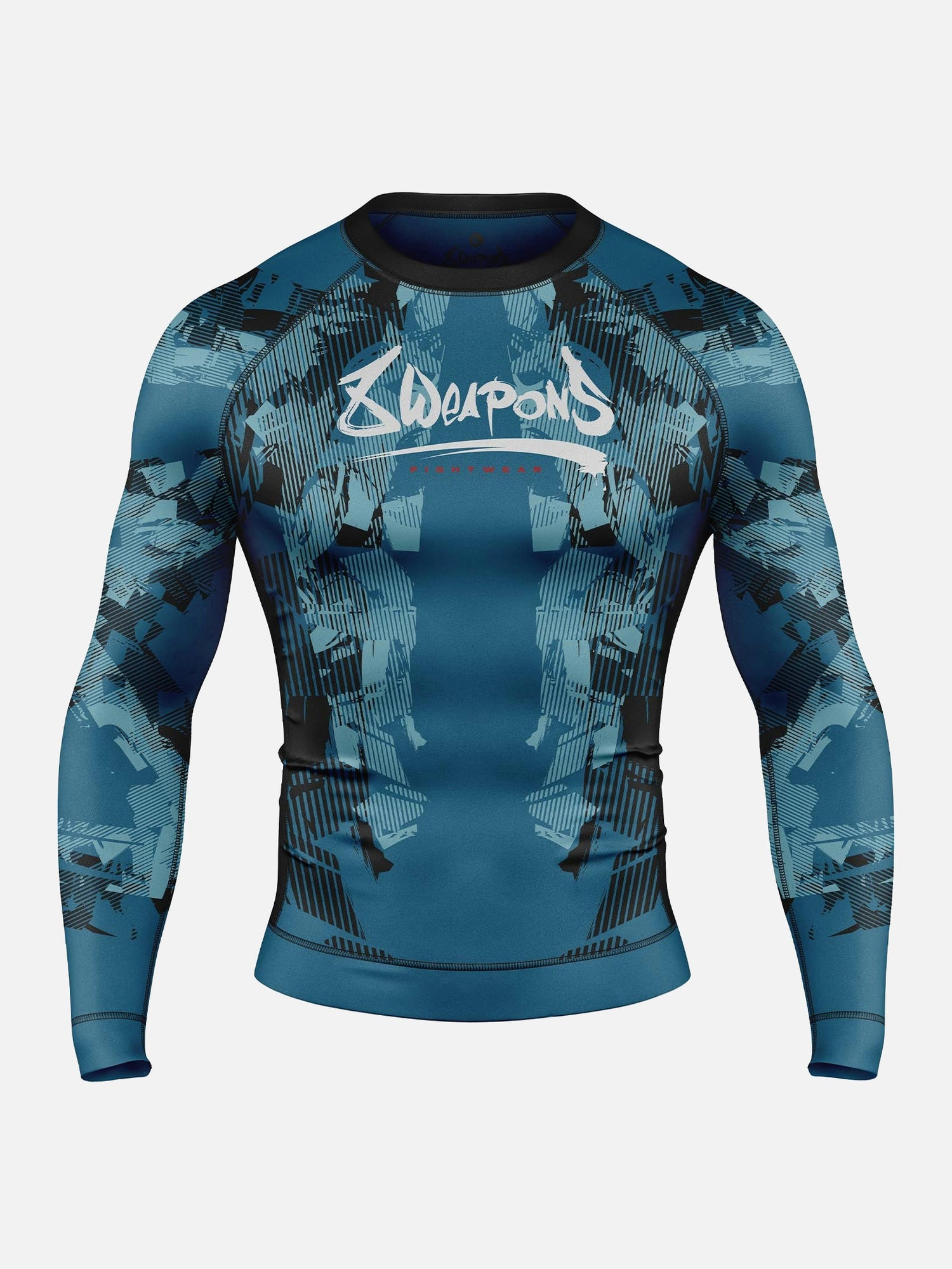 Rashguard 8 WEAPONS Hit 2.0 – Blu scuro/Nero